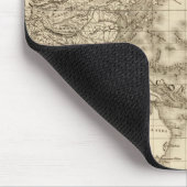 Physikalische Weltkarte Mousepad (Ecke)