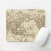 Physikalische Weltkarte Mousepad (Mit Mouse)