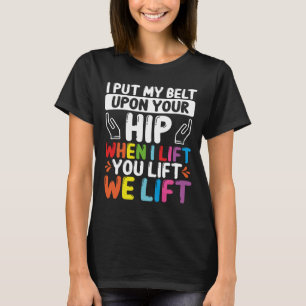 Physikalischer Assistent für Physiotherapie T-Shirt