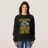 Physikalischer Lehrer Beruf Titel Physik Dozent Pr Sweatshirt (Vorne ganz)