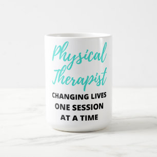 Physikalischer Therapeut, der das Leben verändert  Kaffeetasse