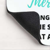 Physikalischer Therapeut, der das Leben verändert Mousepad (Ecke)