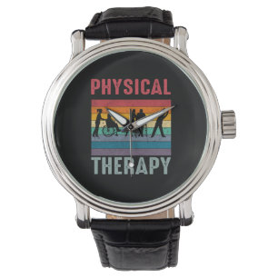 Physikalischer Therapeut Gabe Retro Physikalische Armbanduhr