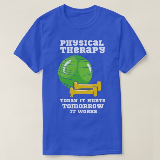 Physikalischer Therapeut T-Shirt (Design vorne)