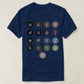 Physikalisches Standardmodell T-Shirt (Design vorne)