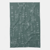 Physikdiagramme und -formeln geschirrtuch (Vertikal)