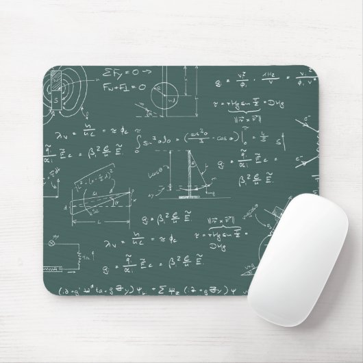 Physikdiagramme und -formeln mousepad (Mit Mouse)