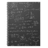 Physikdiagramme und -formeln notizblock (Vorderseite)