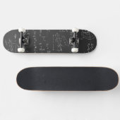 Physikdiagramme und -formeln skateboard (Horizontal)