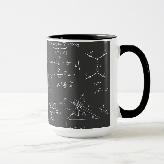 Physikdiagramme und -formeln tasse (Rechts)