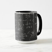 Physikdiagramme und -formeln tasse (VorderseiteRechts)