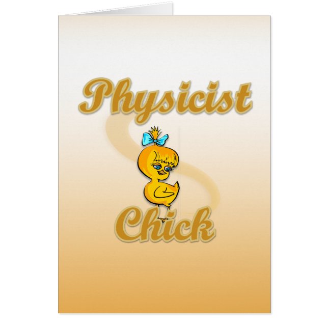 Physiker Chick (Vorne)