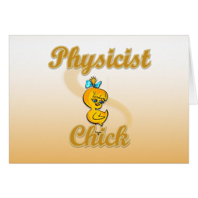 Physiker Chick (Vorderseite (Horizontal))