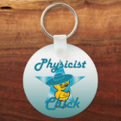 Physiker Chick #7 Schlüsselanhänger (Vorderseite)
