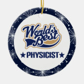 Physiker-Geschenk-Verzierung Keramikornament (Vorne)
