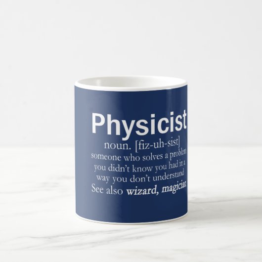 Physiker Kaffeetasse (Mittel)