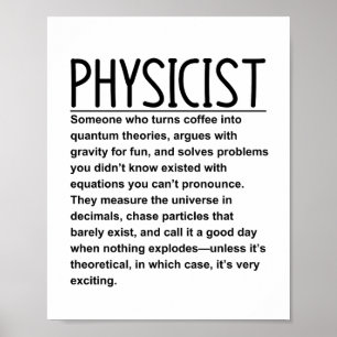 Physiker Poster