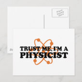 Physiker Postkarte (Vorne/Hinten)