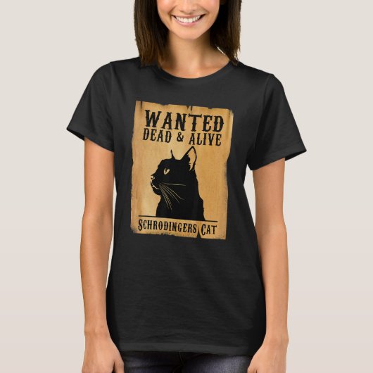Physiker Shrodingers Physikstudent Schrödinger T-Shirt (Vorderseite)