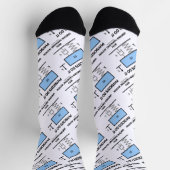 Physiker tun es mit einer einheitlichen harmonisch socken (Oben)