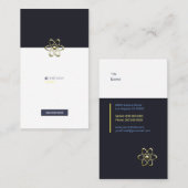 Physiker Visitenkarte (Vorne/Hinten)