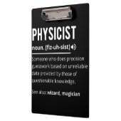 Physikerin Klemmbrett (Links)