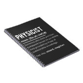 Physikerin Notizblock (Rechte Seite)