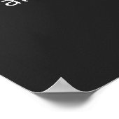 Physikerin Poster (Ecke)