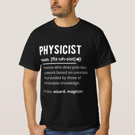 Physikerin T-Shirt (Vorderseite)