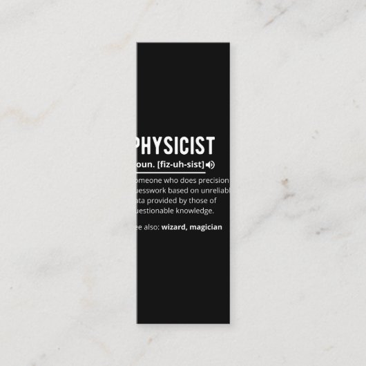 Physikerin Treuekarte (Vorderseite)