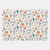 Physikkataster des modernen Atomzeitalters Mitte d Geschenkpapier Set (Vorderseite 3)