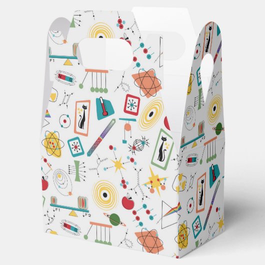 Physikkataster des modernen Atomzeitalters Mitte d Geschenkschachtel (Geöffnet)