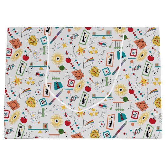 Physikkataster des modernen Atomzeitalters Mitte d Große Geschenktüte (Vorderseite)