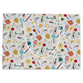 Physikkataster des modernen Atomzeitalters Mitte d Große Geschenktüte (Rückseite)