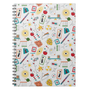 Physikkataster des modernen Atomzeitalters Mitte d Notizblock