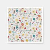 Physikkataster des modernen Atomzeitalters Mitte d Serviette (Vorderseite)