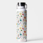 Physikkataster des modernen Atomzeitalters Mitte d Trinkflasche (Rückseite)
