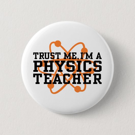 Physiklehrer Button (Vorderseite)
