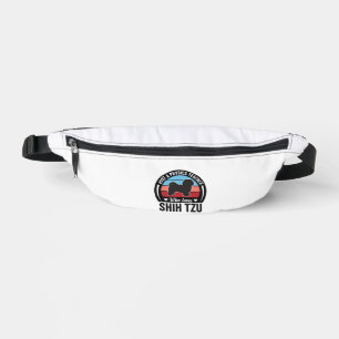 Physiklehrer Shih Tzu Vintage Hundeshirt Design_ Bauchtasche