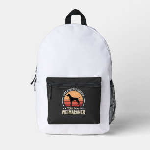 Physiklehrer Weimaraner-Hundefreund Bedruckter Rucksack