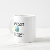 Physiklehrer...Welt ein besserer Ort Kaffeetasse (Vorderseite Links)