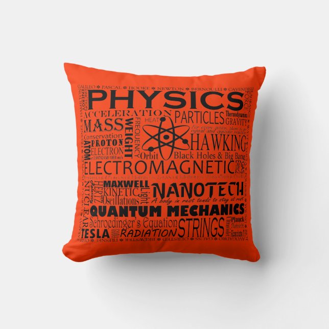 Physikpillow Kissen (Vorderseite)