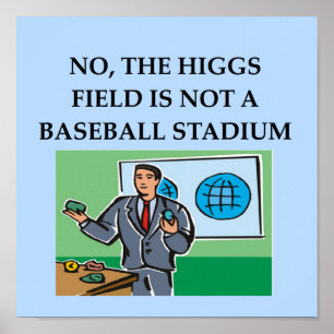 Physikscherz-T - Shirt Poster