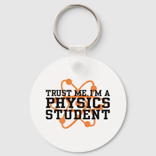 Physikstudent Schlüsselanhänger (Vorderseite)