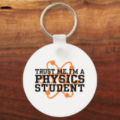 Physikstudent Schlüsselanhänger (Vorderseite)