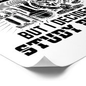Physikstudenten | Geschenkideen für Studiophysiker Poster (Ecke)