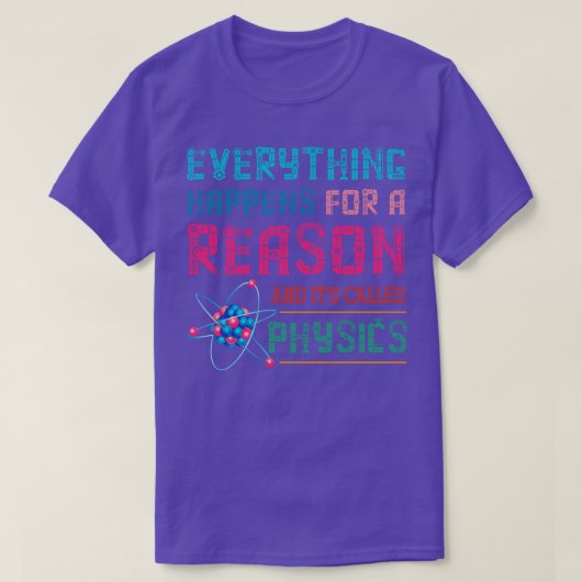 Physikwissenschaftler T-Shirt (Design vorne)