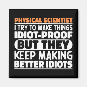 Physikwissenschaftler versuche, die Dinge Cool zu  Magnet