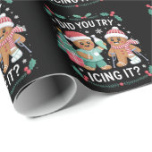 Physio Physical Therapy Did You Try Icing It Nurse Geschenkpapier (Rolleneckpunkt)