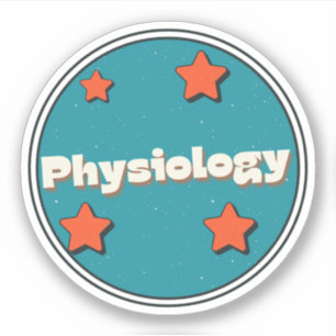 Physiologie Aufkleber
